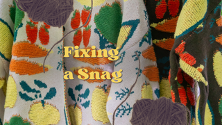 How to Fix a Snag in Your Cardigan Without Making It Worse