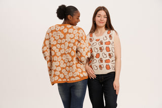 Countryside Bloom Bundle – Sheepish Bloom Cardigan & Garden Bean Vest