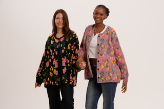 Violet Midnight Garden Cardigan Bundle