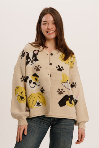 Dog Lover Cardigan