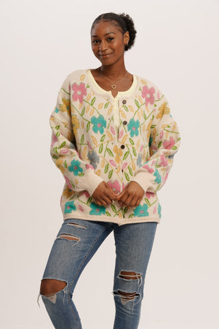 Flower Power Cardigan