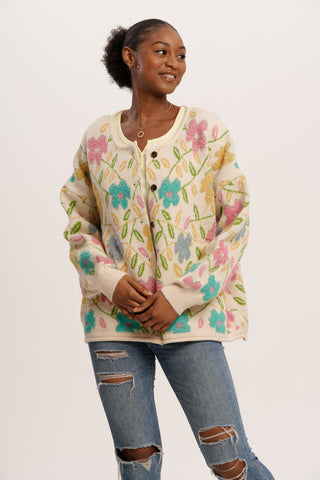 Flower Power Cardigan