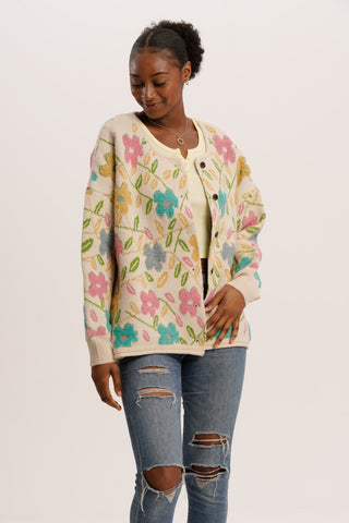 Flower Power Cardigan