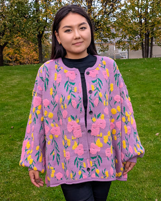 Violet Fantasy Cardigan
