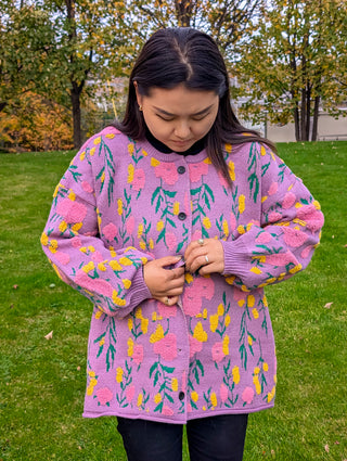 Violet Fantasy Cardigan