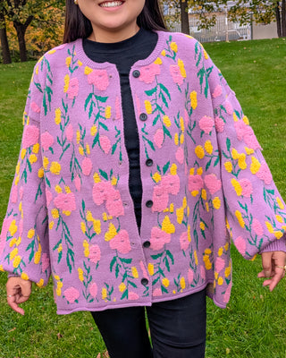 Violet Fantasy Cardigan